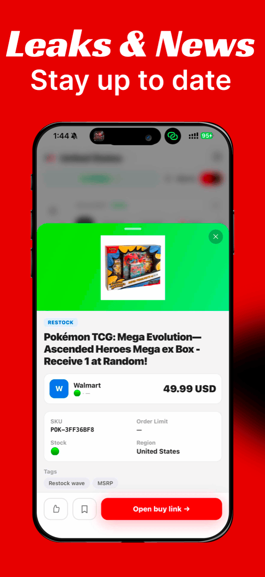 Pingr App Store screenshot — leaks and news keep you up to date